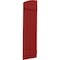 Ekena Millwork Americraft 4-Board (2 Batten) Wood Joined Board-n-Batten Shutters w/Ellipt Top, ARW101BE414X77BRH, PR ARW101BE414X77BRH - alternate 3
